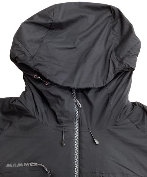 MAMMUT（マムート）MAMMUT (マムート) ライム IN フレックス フーデッド ジャケット ブラック サイズ:XLの古着・服飾アイテム