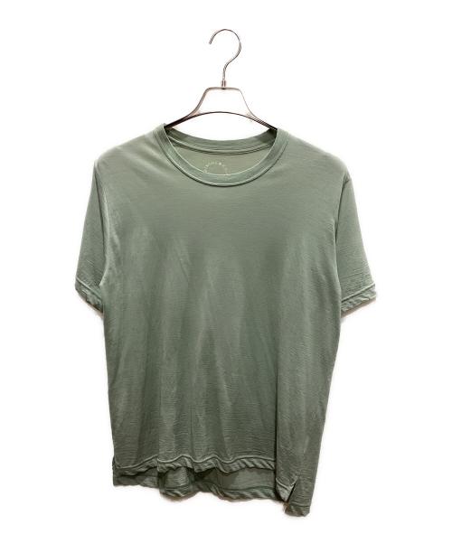 山と道（ヤマトミチ）山と道 (ヤマトミチ) トレッキングウェア(シャツ) グリーン サイズ:Mの古着・服飾アイテム