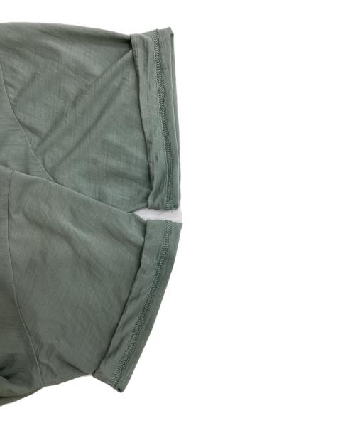 山と道（ヤマトミチ）山と道 (ヤマトミチ) トレッキングウェア(シャツ) グリーン サイズ:Mの古着・服飾アイテム