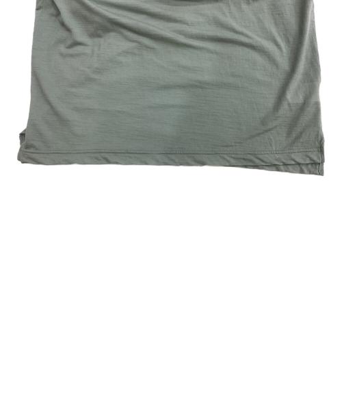 山と道（ヤマトミチ）山と道 (ヤマトミチ) トレッキングウェア(シャツ) グリーン サイズ:Mの古着・服飾アイテム