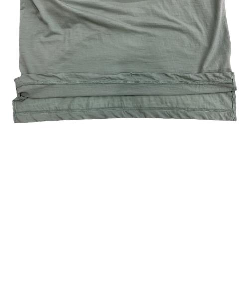 山と道（ヤマトミチ）山と道 (ヤマトミチ) トレッキングウェア(シャツ) グリーン サイズ:Mの古着・服飾アイテム