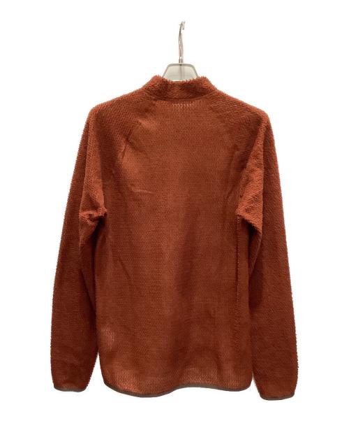 senchi designs（センチデザイン）senchi designs (センチデザイン) A90 ハーフジップ クルーネック ブラウン/Sienna サイズ:SIZE Mの古着・服飾アイテム