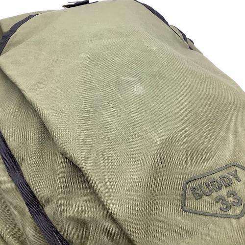 PAAGO WORKS（パーゴワークス）PAAGO WORKS (パーゴワークス) BUDDY 33 オリーブ サイズ:バッグサイズ:背面長 約41～45cm　バッグ容量（L）:31-40L(山小屋泊)の古着・服飾アイテム