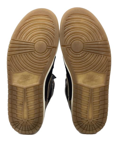 NIKE（ナイキ）NIKE (ナイキ) エア ジョーダン 1 ハイ OG ブラック×ゴールド サイズ:SIZE 29cmの古着・服飾アイテム