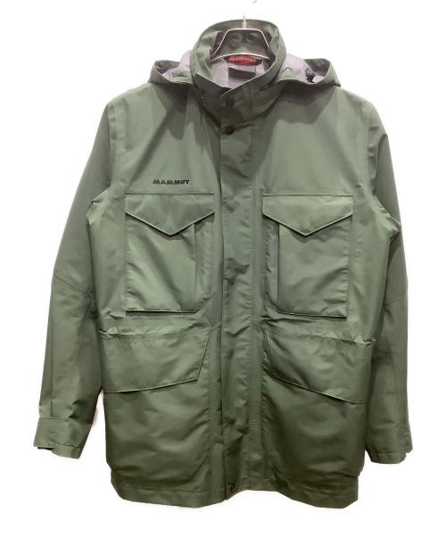 MAMMUT（マムート）MAMMUT (マムート) UTILITY COAT オリーブ サイズ:XLの古着・服飾アイテム