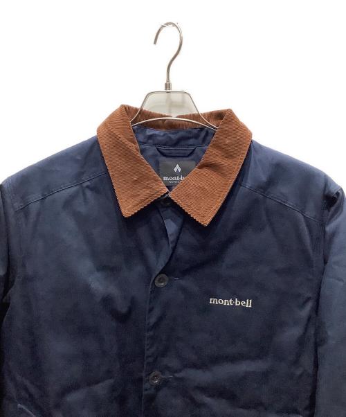 mont-bell（モンベル）mont-bell (モンベル) キャンバスカントリー ダウンジャケット ネイビー サイズ:SIZE Lの古着・服飾アイテム