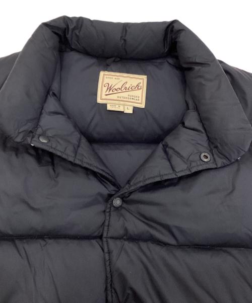 WOOLRICH（ウールリッチ）WOOLRICH (ウールリッチ) ダウンベスト ブラック サイズ:Lの古着・服飾アイテム