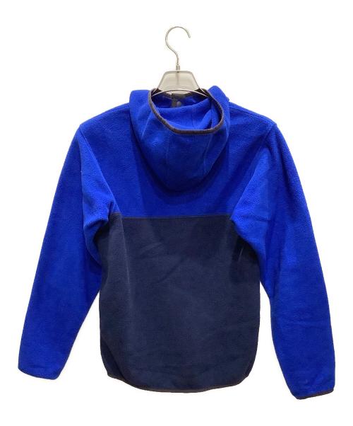 Patagonia（パタゴニア）Patagonia (パタゴニア) シンチラスナップティーフーディー ブルー×ネイビー サイズ:SIZE XSの古着・服飾アイテム