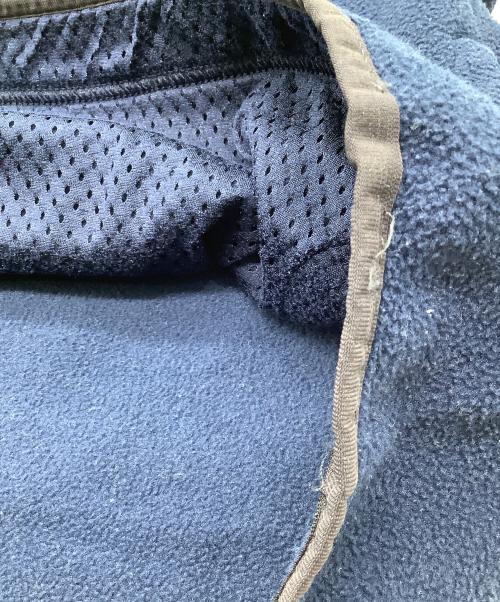 Patagonia（パタゴニア）Patagonia (パタゴニア) シンチラスナップティーフーディー ブルー×ネイビー サイズ:SIZE XSの古着・服飾アイテム