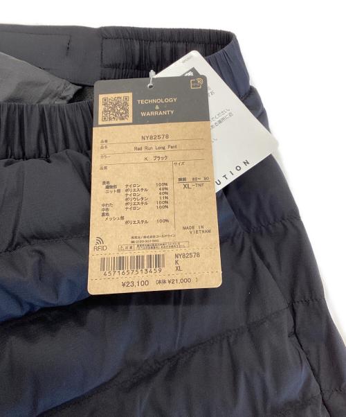 THE NORTH FACE（ザ ノース フェイス）THE NORTH FACE (ザ ノース フェイス) レッドランロングパンツ ブラック サイズ:XLの古着・服飾アイテム