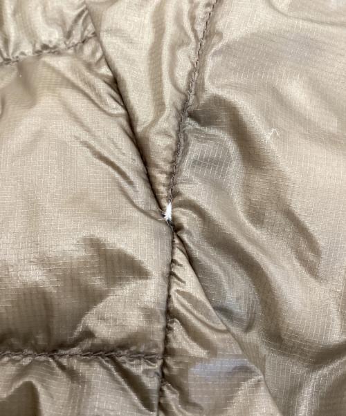 NANGA（ナンガ）NANGA (ナンガ) BLUESTORM (ブルーストーム) NNER DOWN CARDIGAN DETACHABLE SLEEVE ブラウン サイズ:Mの古着・服飾アイテム