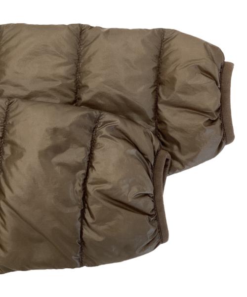 NANGA（ナンガ）NANGA (ナンガ) BLUESTORM (ブルーストーム) NNER DOWN CARDIGAN DETACHABLE SLEEVE ブラウン サイズ:Mの古着・服飾アイテム