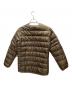NANGA (ナンガ) BLUESTORM (ブルーストーム) NNER DOWN CARDIGAN DETACHABLE SLEEVE ブラウン サイズ:M：15000円