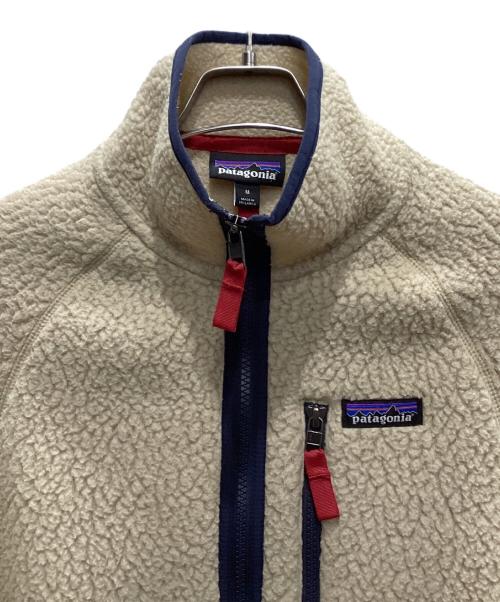 Patagonia（パタゴニア）Patagonia (パタゴニア) メンズ・レトロ・パイル・ジャケット アイボリー サイズ:SIZE Mの古着・服飾アイテム