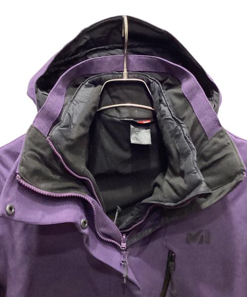 MILLET（ミレー）MILLET (ミレー) ポベダ II 3 イン 1 ジャケット パープル サイズ:SIZE Lの古着・服飾アイテム