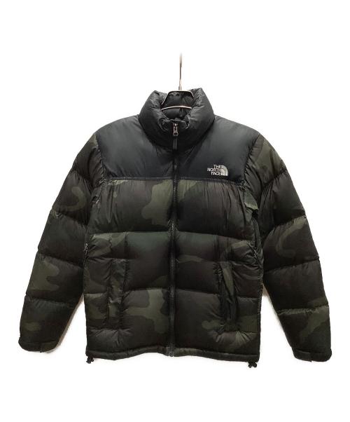THE NORTH FACE（ザ ノース フェイス）THE NORTH FACE (ザ ノース フェイス) ヌプシジャケット オリーブ×ブラック サイズ:Mの古着・服飾アイテム