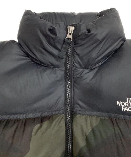 THE NORTH FACE（ザ ノース フェイス）THE NORTH FACE (ザ ノース フェイス) ヌプシジャケット オリーブ×ブラック サイズ:Mの古着・服飾アイテム