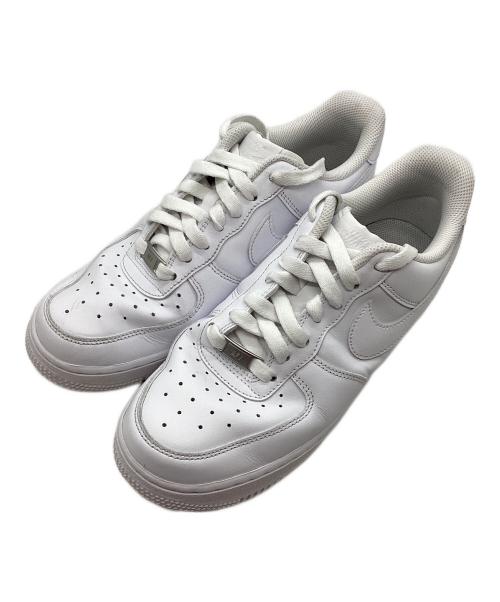NIKE（ナイキ）NIKE (ナイキ) エアフォース1'07 ホワイト サイズ:SIZE 24.5cmの古着・服飾アイテム