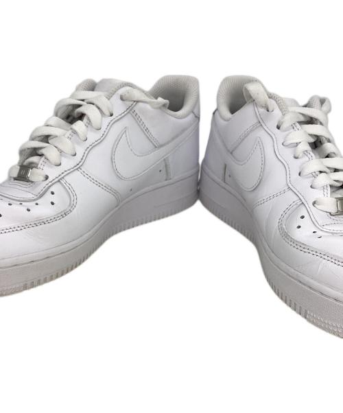 NIKE（ナイキ）NIKE (ナイキ) エアフォース1'07 ホワイト サイズ:SIZE 24.5cmの古着・服飾アイテム