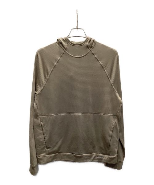 Patagonia（パタゴニア）Patagonia (パタゴニア) キャプリーン・サーマル・フーディ ブラウン サイズ:Mの古着・服飾アイテム