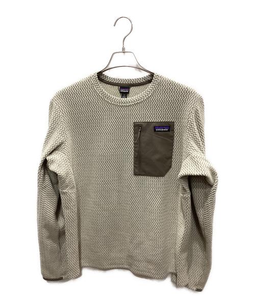 Patagonia（パタゴニア）Patagonia (パタゴニア) R1 エア・クルー ホワイト サイズ:Mの古着・服飾アイテム