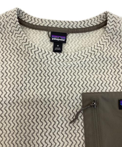 Patagonia（パタゴニア）Patagonia (パタゴニア) R1 エア・クルー ホワイト サイズ:Mの古着・服飾アイテム