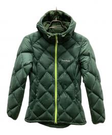 mont-bell（モンベル）の古着「ライトアルパインダウン パーカ」｜グリーン