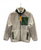 GRIP SWANYグリップスワニー）の古着「コーラルフリースジャケット」｜ベージュ