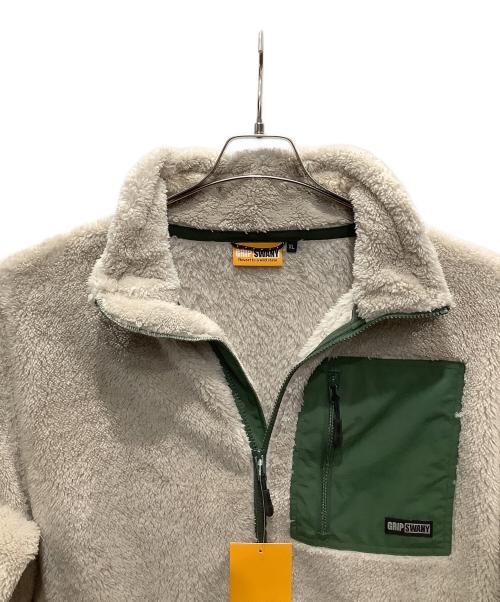 GRIP SWANY（グリップスワニー）GRIP SWANY (グリップスワニー) コーラルフリースジャケット ベージュ サイズ:SIZE XL 未使用品の古着・服飾アイテム