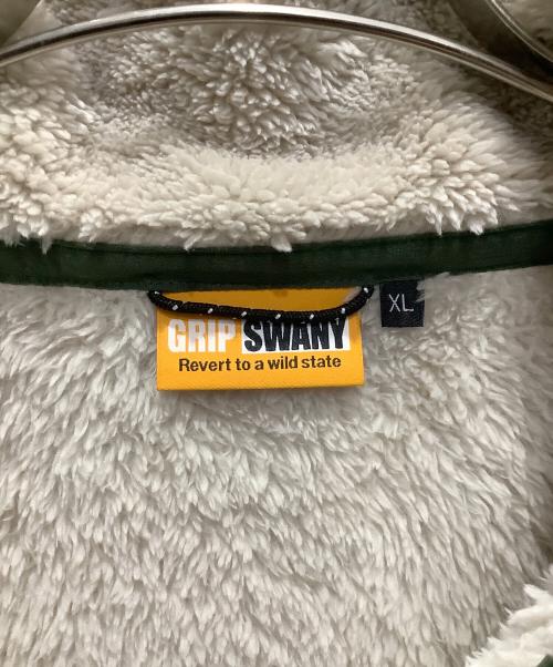 GRIP SWANY（グリップスワニー）GRIP SWANY (グリップスワニー) コーラルフリースジャケット ベージュ サイズ:SIZE XL 未使用品の古着・服飾アイテム