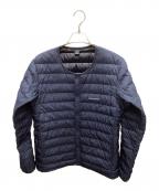 mont-bellモンベル）の古着「スペリオダウン ラウンドネックジャケット」｜ネイビー