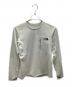 THE NORTH FACEザ ノース フェイス）の古着「Expedition Grid Fleece CREW」｜グレー/ティングレー