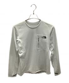 THE NORTH FACE（ザ ノース フェイス）の古着「Expedition Grid Fleece CREW」｜グレー/ティングレー