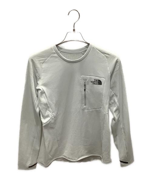 THE NORTH FACE（ザ ノース フェイス）THE NORTH FACE (ザ ノース フェイス) Expedition Grid Fleece CREW グレー/ティングレー サイズ:SIZE L 未使用品の古着・服飾アイテム
