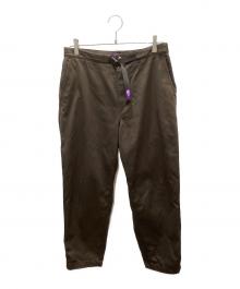 THE NORTHFACE PURPLELABEL（ザ・ノースフェイス パープルレーベル）の古着「Chino Wide Tapered Field Pants」｜ブラウン