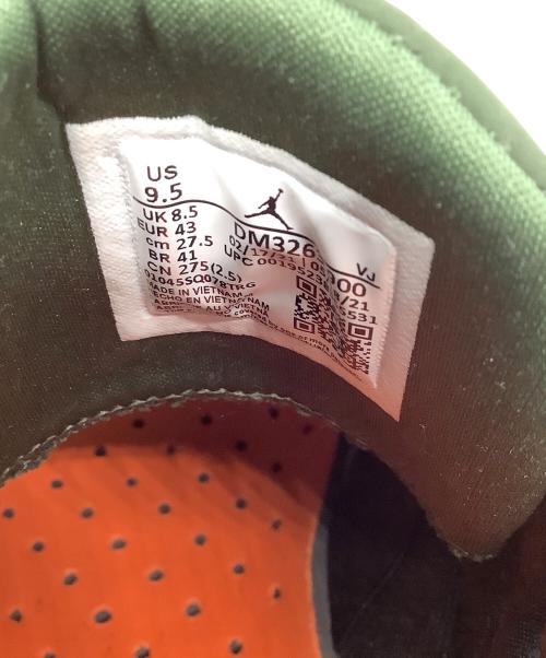 NIKE（ナイキ）NIKE (ナイキ) ジョーダン エア NFH バイユー ボーイズ オリーブ サイズ:SIZE 27.5cmの古着・服飾アイテム