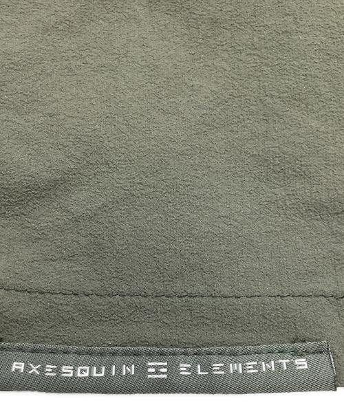 AXESQUIN ELEMENTS（アクシーズクイン エレメンツ）AXESQUIN ELEMENTS (アクシーズクイン エレメンツ) 軽くて涼しい半袖シャツ オリーブ サイズ:SIZE 四の古着・服飾アイテム