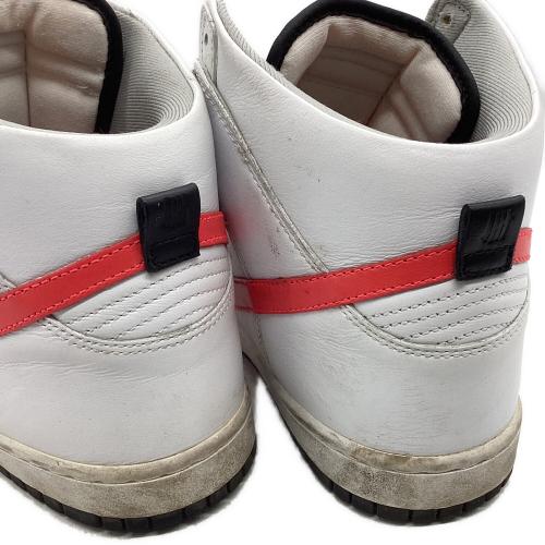 NIKE（ナイキ）NIKE (ナイキ) UNDEFEATED (アンディフィーテッド) DUNK LUX ホワイト サイズ:SIZE 28cmの古着・服飾アイテム