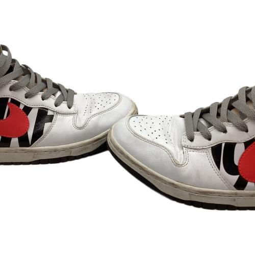 NIKE（ナイキ）NIKE (ナイキ) UNDEFEATED (アンディフィーテッド) DUNK LUX ホワイト サイズ:SIZE 28cmの古着・服飾アイテム