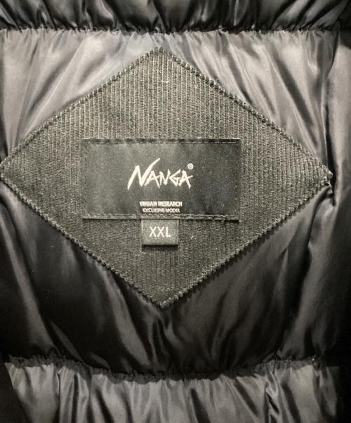 NANGA（ナンガ）NANGA (ナンガ) URBAN RESEARCH (アーバンリサーチ) URORA 3LAYER DOWN BLOUSON ブラック サイズ:SIZE XXLの古着・服飾アイテム