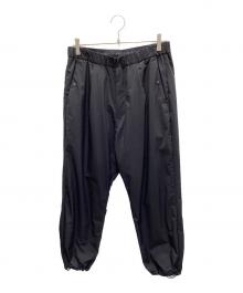 Snow peak×URBAN RESEARCH DOORS（スノーピーク×アーバンリサーチドアーズ）の古着「2L Octa Tuck Pants」｜ブラック