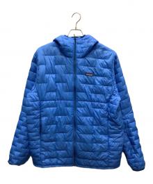 Patagonia（パタゴニア）の古着「メンズ・マイクロ・パフ・フーディ」｜ブルー