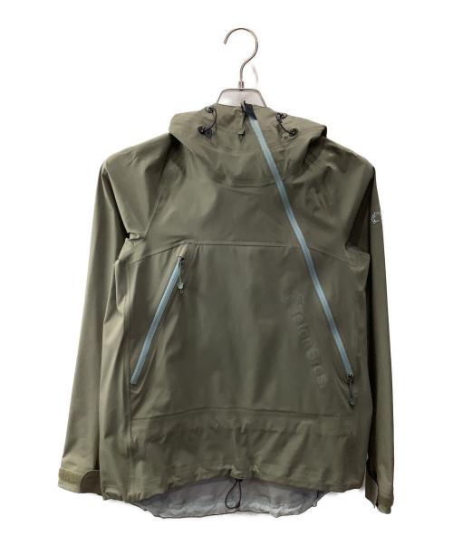 Teton Bros（ティートンブロス）Teton Bros (ティートンブロス) トレッキングウェア(レインウェア) ライトグレー サイズ:SIZE Mの古着・服飾アイテム