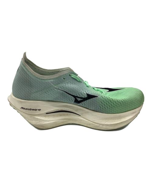 MIZUNO（ミズノ）MIZUNO (ミズノ) ランニングシューズ グリーン サイズ:US7.5の古着・服飾アイテム