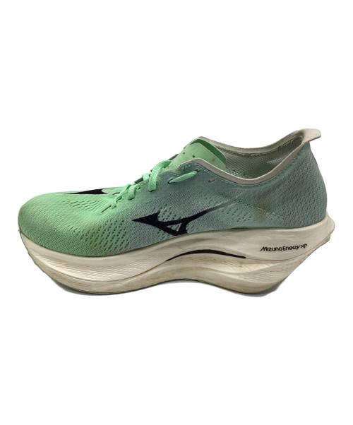 MIZUNO（ミズノ）MIZUNO (ミズノ) ランニングシューズ グリーン サイズ:US7.5の古着・服飾アイテム