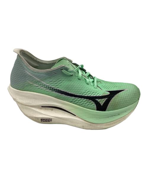 MIZUNO（ミズノ）MIZUNO (ミズノ) ランニングシューズ グリーン サイズ:US7.5の古着・服飾アイテム