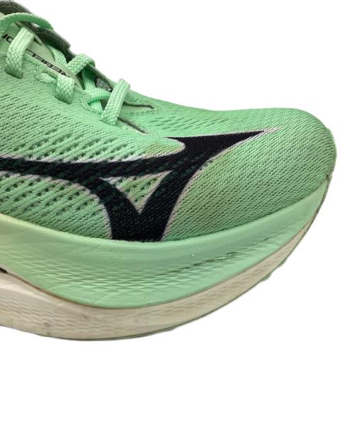 MIZUNO（ミズノ）MIZUNO (ミズノ) ランニングシューズ グリーン サイズ:US7.5の古着・服飾アイテム
