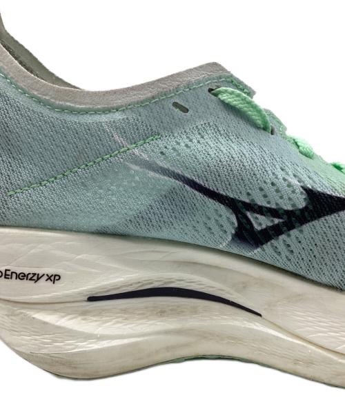 MIZUNO（ミズノ）MIZUNO (ミズノ) ランニングシューズ グリーン サイズ:US7.5の古着・服飾アイテム