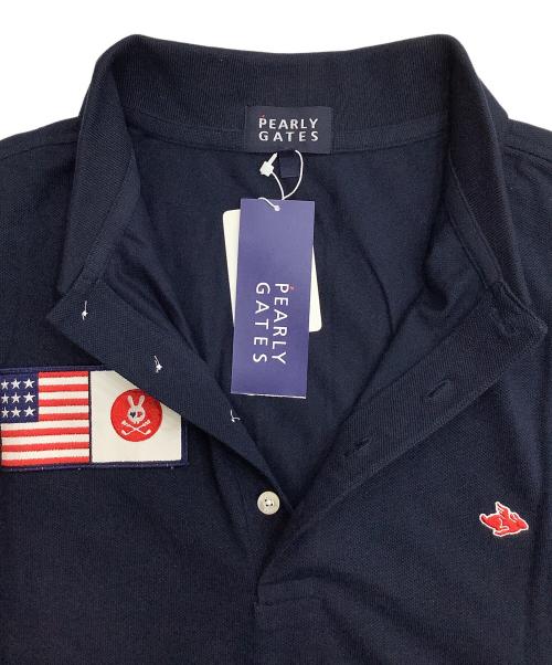 PEARLY GATES（パーリーゲイツ）PEARLY GATES (パーリーゲイツ) ゴルフウェア(トップス) ネイビー サイズ:6の古着・服飾アイテム