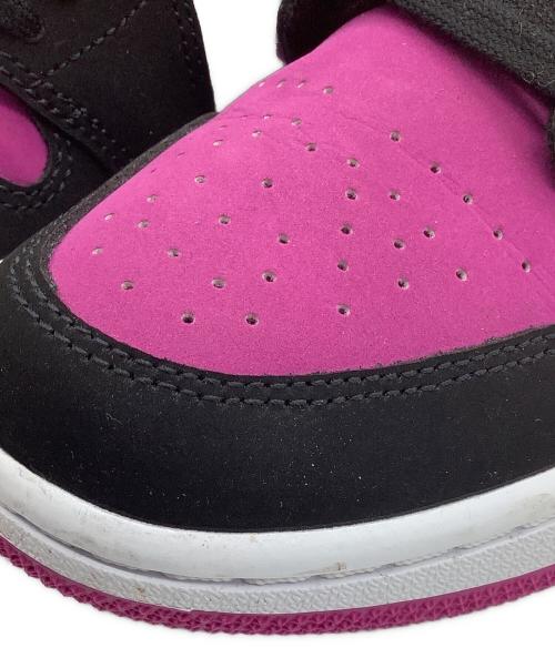 NIKE（ナイキ）NIKE (ナイキ) JORDAN BRAND WMNS AIR JORDAN 1 LOW パープル×ブラック サイズ:SIZE 25cmの古着・服飾アイテム